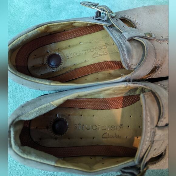 Clark's Unstructured Leather Loafers Women's 5.5 - Picture 7 of 7